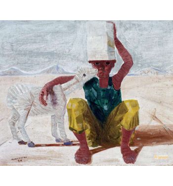Boy With Sheep, 1954