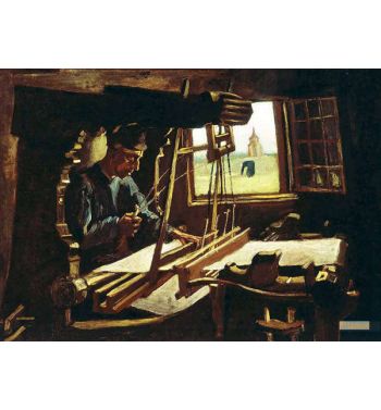 Weaver Near An Open Window