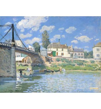 The Bridge At Villeneuve La Garenne