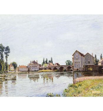 The Loing Below The Pont De Moret 1892