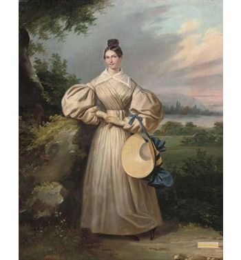 A Rest On A Country Stroll 1834