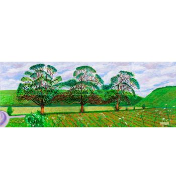 Three Trees Near Thixendale, Series Of 4