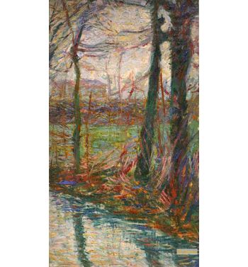 Countryside With Trees And Stream, Rio, 1908