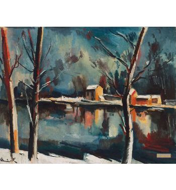 River Under The Snow