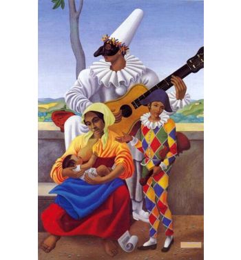 The Family Of The Poor Pulcinella