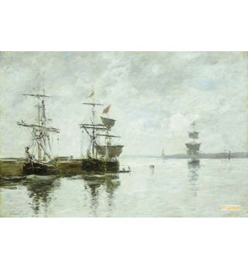 Port Scene c1880