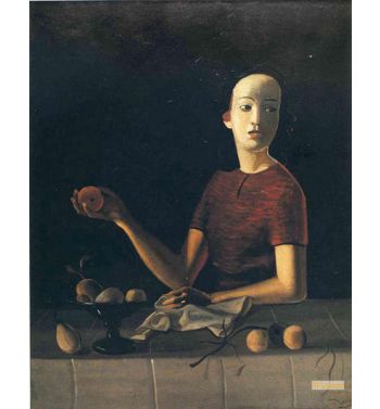 Jane Keeping An Apple, 1938