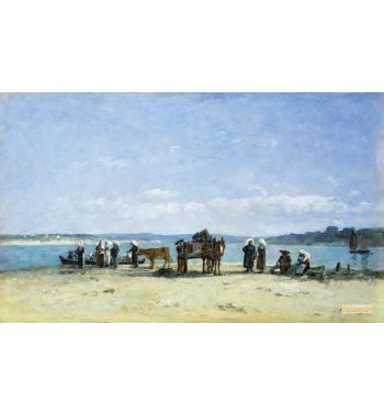 The Breton Fishermens Wives 1870 73