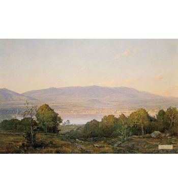Sundown At Centre Harbor, New Hampshire, 1874