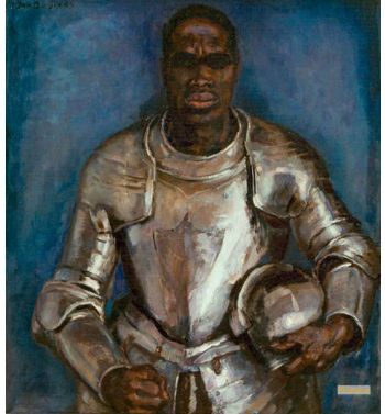 Black Man In Armor, 1937
