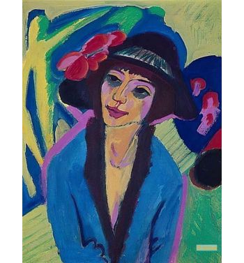 Portrait Of Gerda Bildnis Gerda Ca 1914