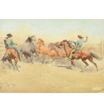 Roping Horses