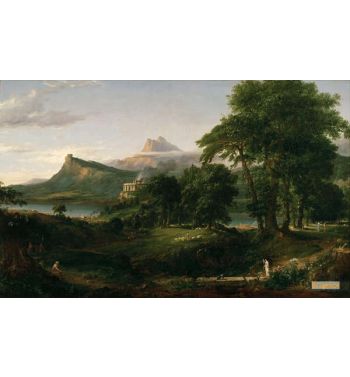 The Course Of Empire The Arcadian Or Pastoral State
