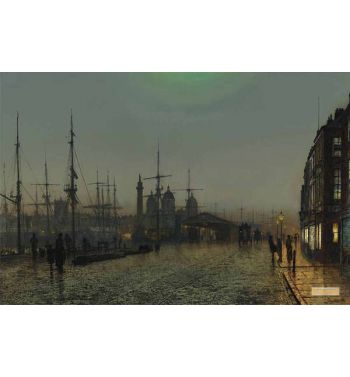 Hull Docks At Night