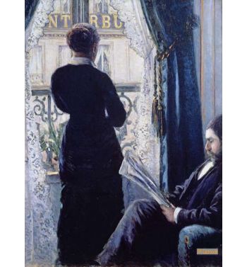 Interior Woman At The Window 1880