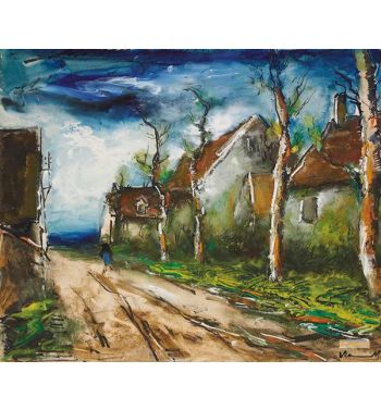 Houses On The Normandy Road