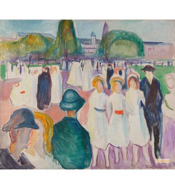 Promenade In Spring, 1917