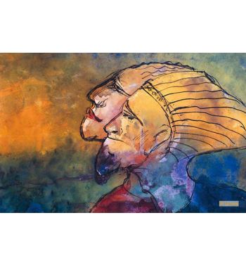 Fancy Two Head In Profile, 2