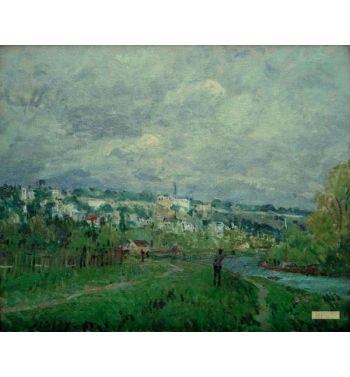 The Seine Around Saint Cloud