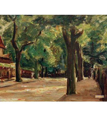 The Big Lake Road In Wannsee