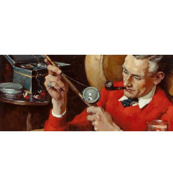 Man with Rod and Reel
