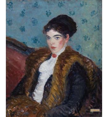 Girl With Fox Furs