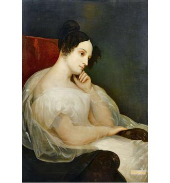 Portrait Of Marie Joséphine Souham Duchess Of Elchingen