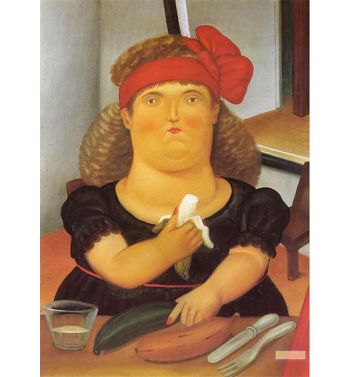 Woman Eating A Bannana, 1982