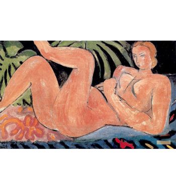 A Nude With Her Heel On Her Knee