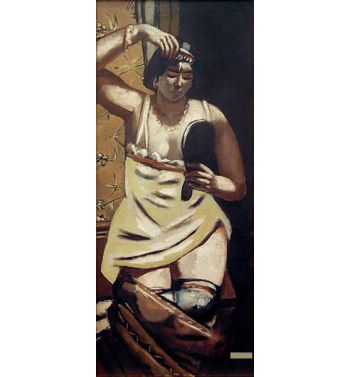 Gypsy Woman, Nude With Mirror