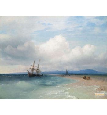 Shipping Along The Crimean Coast 1872