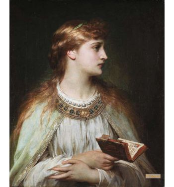 Ophelia From The Play Hamlet By William Shakespeare C1864