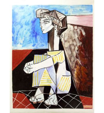 Jacqueline Kneeling 1954