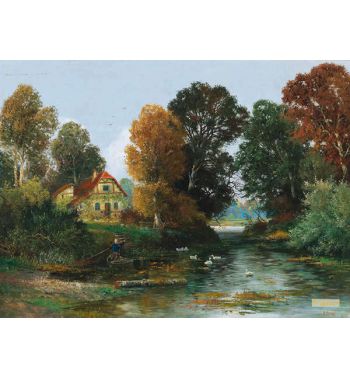 A Summer's Day At the Pond
