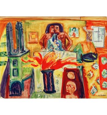 Elkirchner, Interior With Tulips