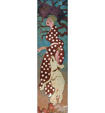 Woman In A White Spotted Dress, 1891