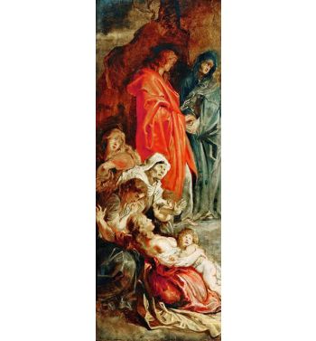 Raising Of The Cross Left Panel 