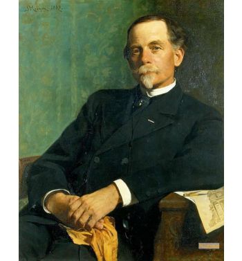 Architect Professor F Meldahl Sitting