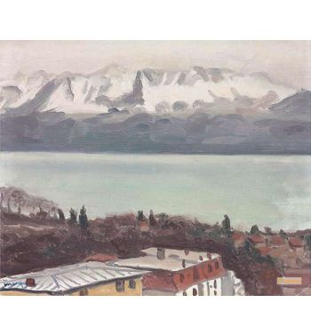 The Grammont Seen From Lausanne
