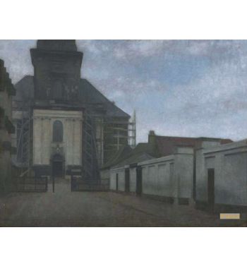 Strandgade With Christians Kirke In The Background