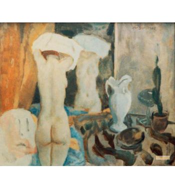 Standing Nude In Front Af A Mirror, C, 1930