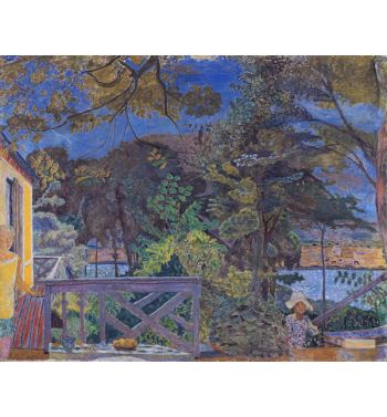 The Terrace At Vernon, 1928