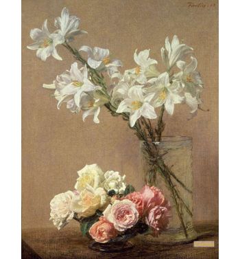 Lilies In A Vase, 1888
