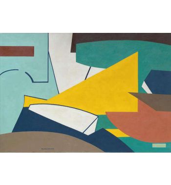 Factory with Yellow Center Shape