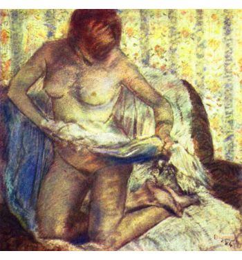 Kneeling Woman In 1884