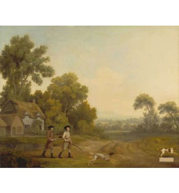 Two Gentlemen Going A Shooting