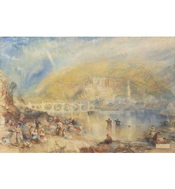 Heidelberg With A Rainbow Beach Towel