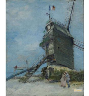 Le Moulin De La Galette Ca. 1886