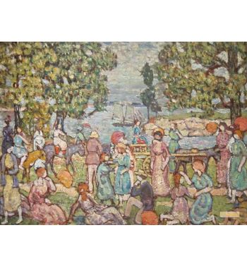 On The Beach, No 3, 1915
