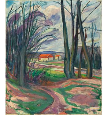 Landscape In Skoyen, 1920S